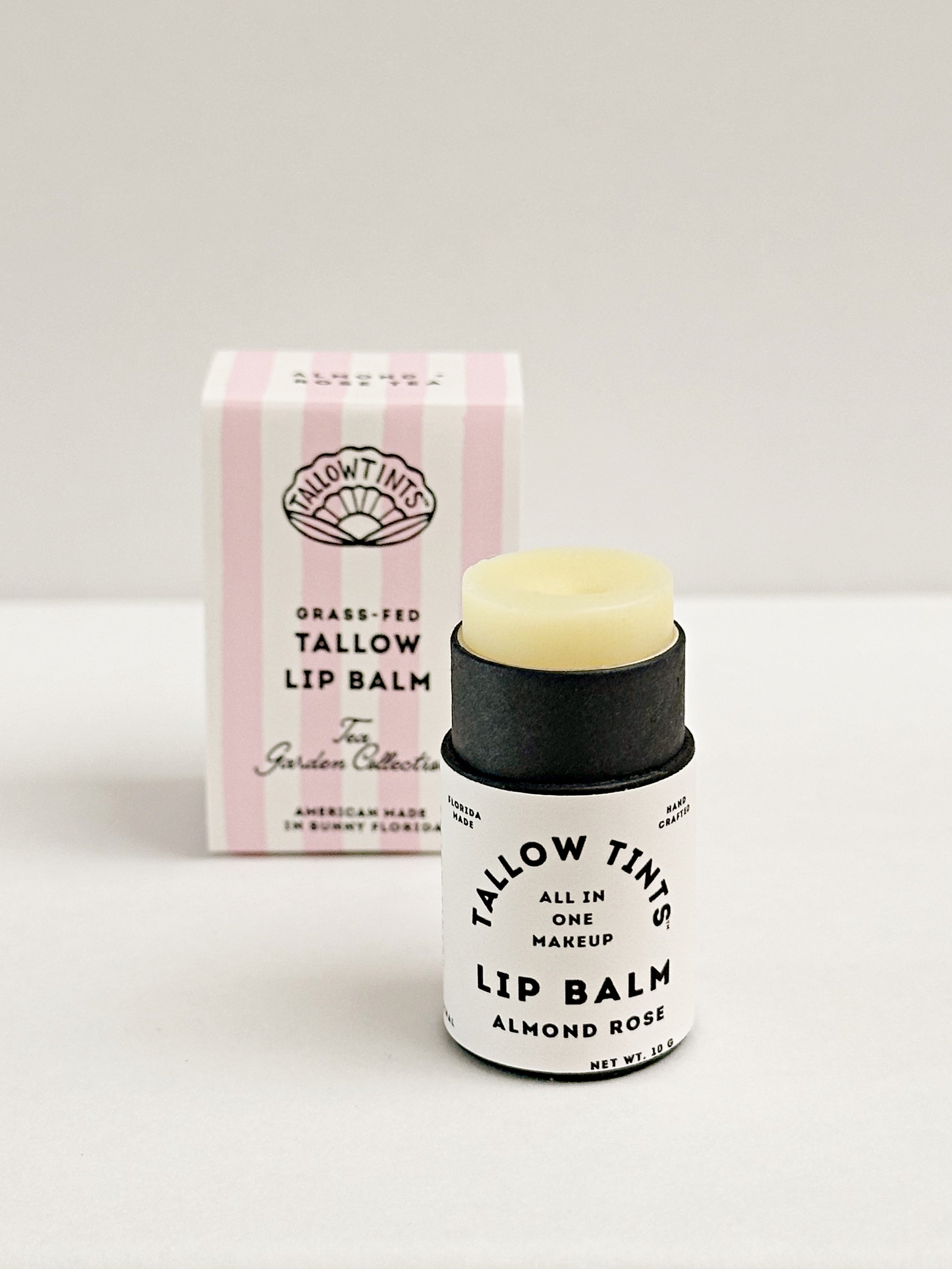 Rose Almond Tallow Lip Balm